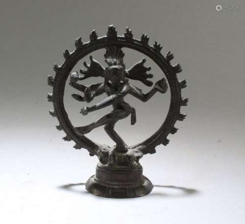 A Bronze Hindu God Shiva as Nataraja Statue