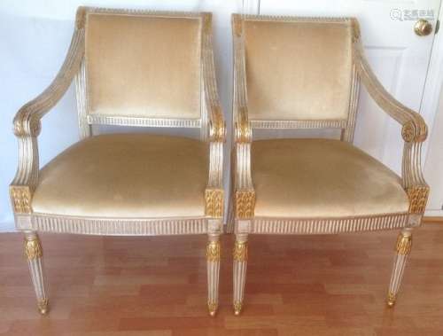 Pair of Antique French Armchair