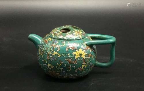 Antique Chinese Zisha Teapot