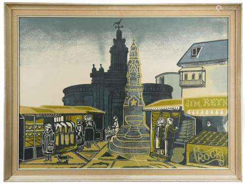 Â§ Edward Bawden, CBE, RA (British, 1903-1989) The Corn