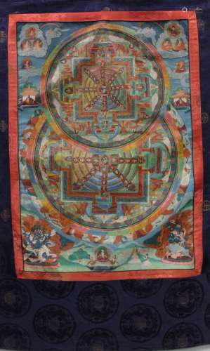 A Tibetan Thangka