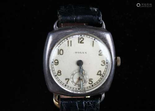 Rolex Vintage Square Faced Wristwatch