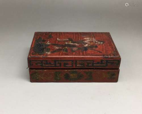 Antique Chinese Lacquer Box