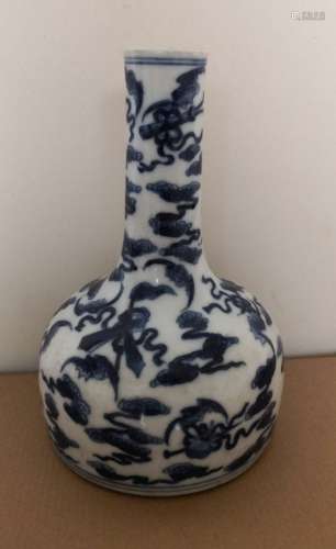 Antique Chinese Blue and White Vase