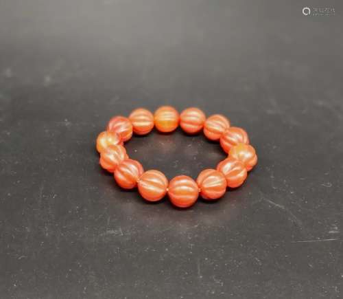 Chinese Agate Bracelet