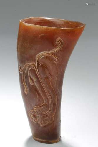 Chinese Horn Carving