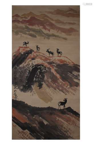 Chinese Scroll Painting