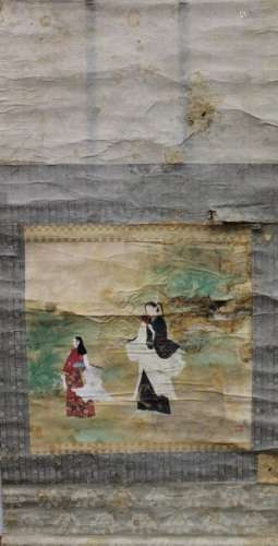 A Japanese Hanging Scroll Painting