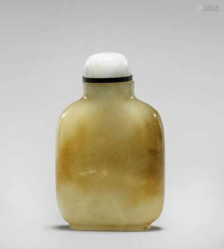 ANTIQUE JADE SNUFF BOTTLE