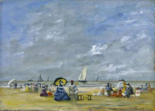 PAINTING AFTER EUGENE BOUDIN