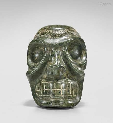 TAINO SERPENTINE ANCESTRAL SKULL