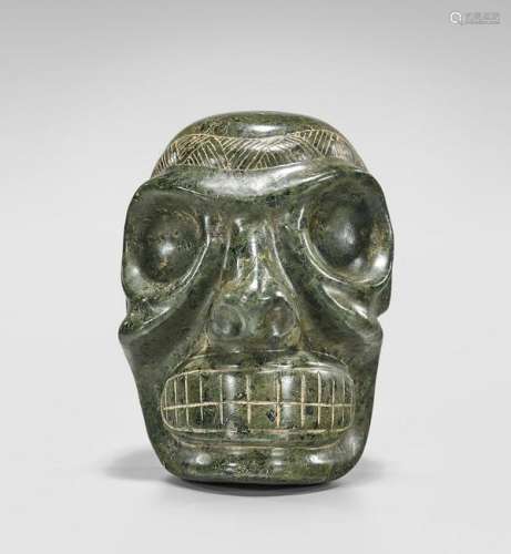 TAINO SERPENTINE ANCESTRAL SKULL