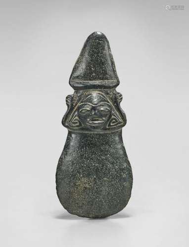 TAINO STONE FIGURAL AX