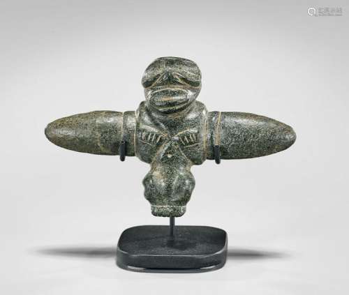 TAINO CARVED STONE PURGING DEVICE