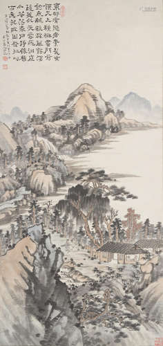 Landscape and Figure Chen Banding (1877-1970)