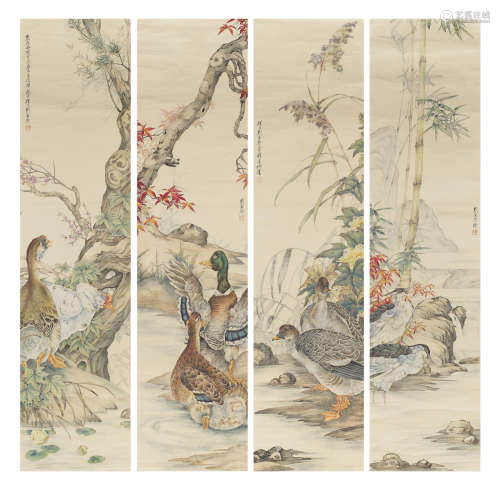 Birds and Flowers Liu Kuiling (1885-1967)