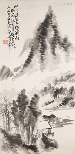 Landscape After Rain Pu Hua (1832-1911)