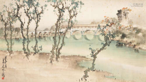 Guilin Flower Bridge Zhao Shao'ang (1905-1998)
