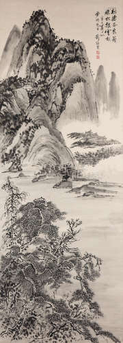 Ink Landscape Liu Haisu (1896-1994)