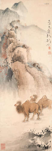 Camels Gao Jianfu (1879-1951)