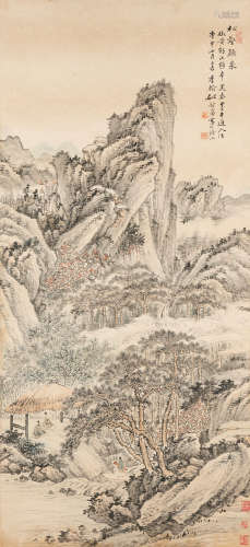 Listening to the Sound of the Spring Yao Zhongfan (20th Century)