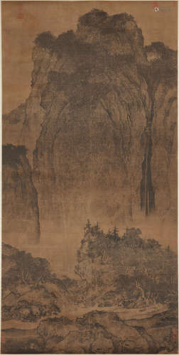 Nigensha Reproduction  Fan Kuan (950-1032） Traveling Among Mountains