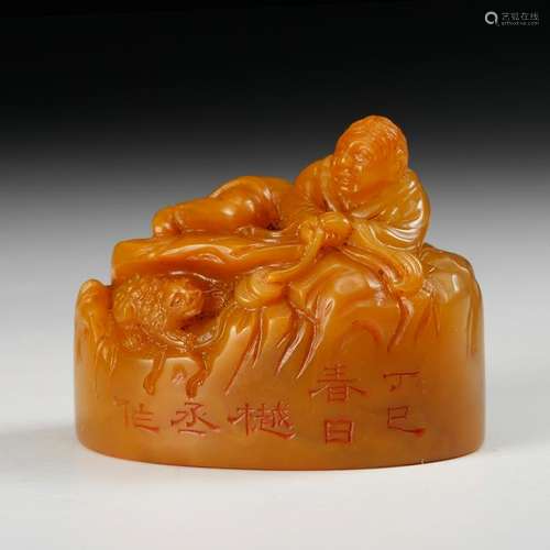 CHINESE TIANHUANG SOAPSTONE SEAL