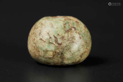 PRE-COLUMBIAN JADEITE BEAD, 500BC