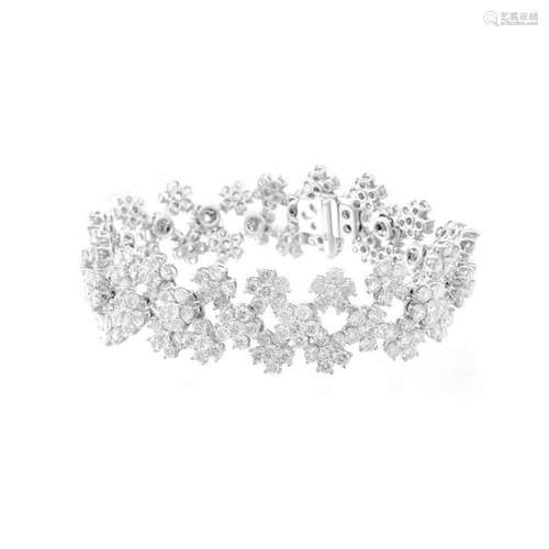 Diamond and 18K Bracelet