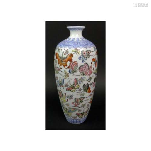 Chinese Eggshell Porcelain Vase
