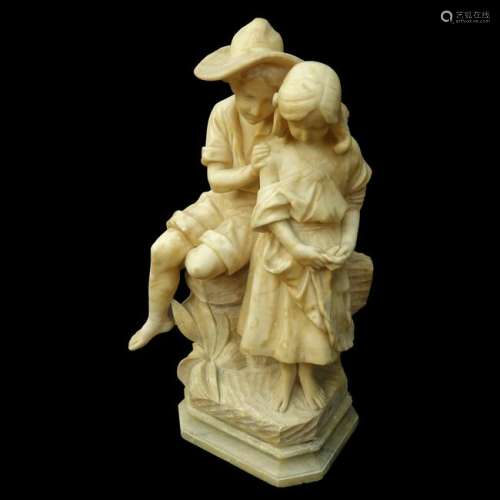 Italian Alabaster Sculpture