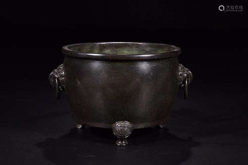 XUANDE MARK LION-EAR CENSER