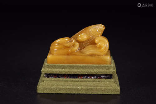 SHOUSHAN STONE FISH TOP SEAL