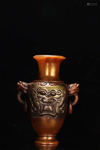 SHOUSHAN STONE VASE