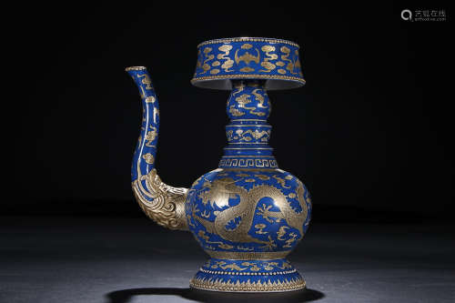 QIANLONG MARK 'PENBA' POT