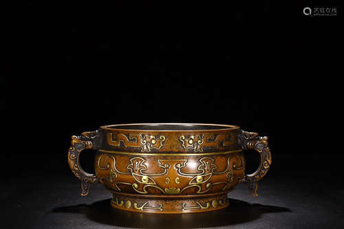 GILT BRONZE GUI CENSER