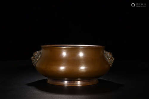 XUANDE MARK LION EAR CENSER