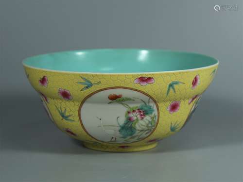 A Chinese Famille-Rose Porcelain Bowl