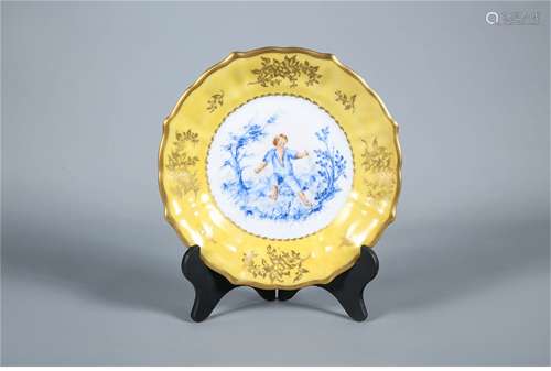 A European Porcelain Plate