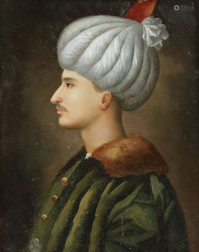 A portrait of Suleiman the Magnificent