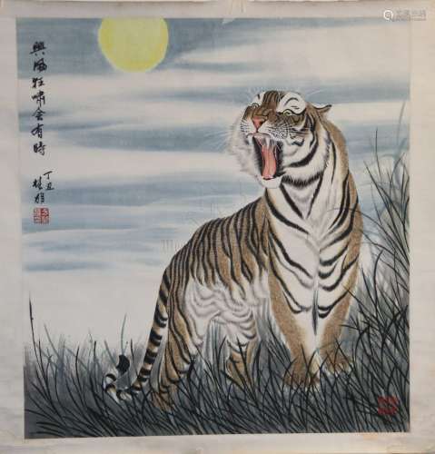 FANG CHUXIONG (B. 1950), TIGER