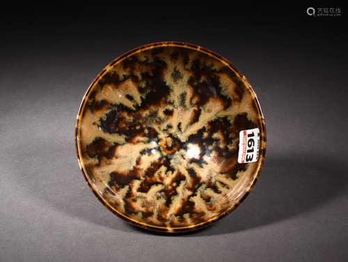 A JIZHOU TORTOISE TEABOWL, SUNG DYNASTY