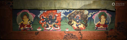 A THANGKA, CIRCA 19TH CENTURY