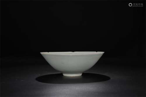 A Chinese Celadon Glazed Porcelain Bowl