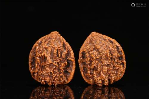 A Pair of Chinese Walnuts