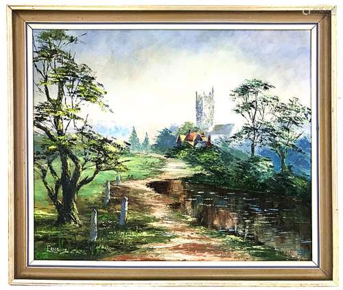 A British Oil Painting, E Rose Mark