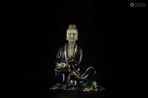 A Chinese Carved Jade Figure