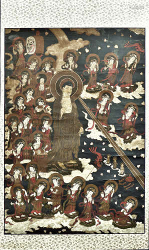 佚名 佛教人物 紙本立軸