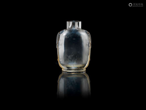 1750-1860 A citrine snuff bottle