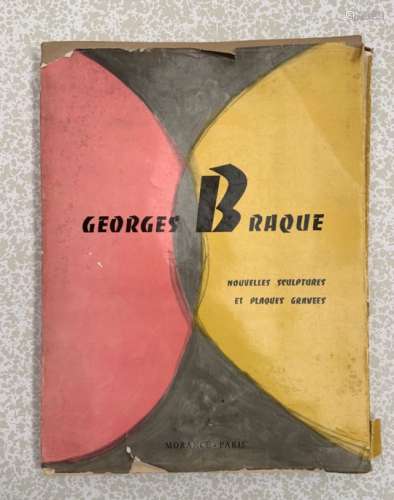 BRAQUE (Georges) & ZERVOS (Christian). -Nouvelles sculptures et plaques [...]
